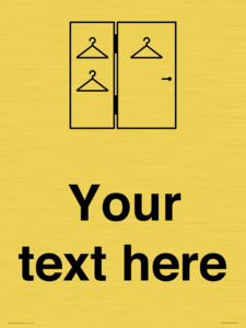 Custom information:  Large Changing room